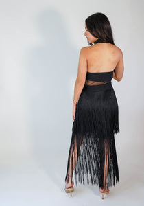 Anna Fringes Dress